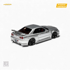 Car's Lounge Skyline GT-R R34 NISMO Z-TUNE - Z-TUNE Silver 1:64