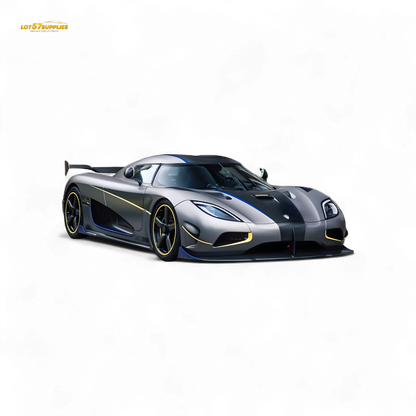(Pre-Order) Guo Ji Agera RS - Matte Silver Gray 1/64