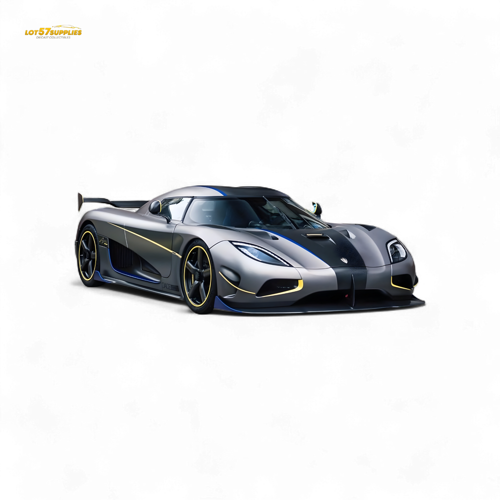 (Pre-Order) Guo Ji Agera RS - Matte Silver Gray 1/64 - Collectors World Toys
