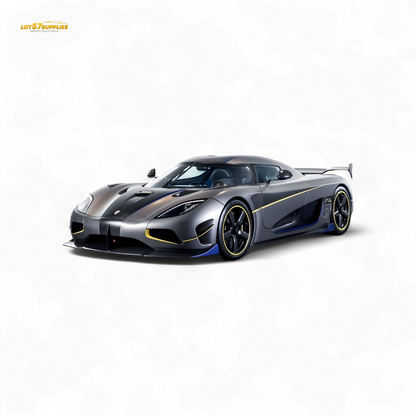 (Pre-Order) Guo Ji Agera RS - Matte Silver Gray 1/64