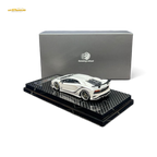 Rotating Wheel Rowen Aventador S - Pearl White 1/64