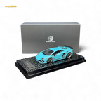 Rotating Wheel Rowen Aventador S - Pearl Blue 1/64