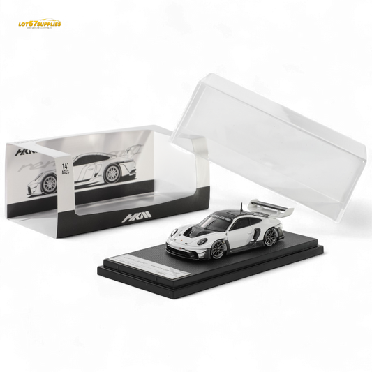 (Pre-Order) HKM 911 (992) GT3 R Rennsport - White/Carbon Hood 1:64