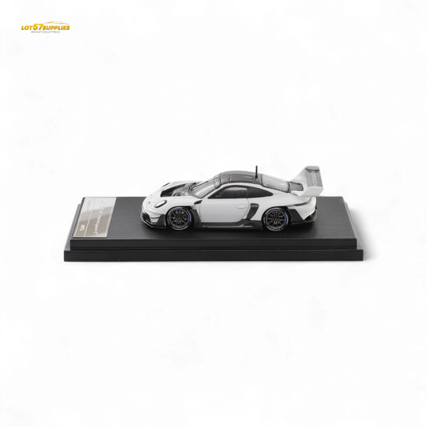 (Pre-Order) HKM 911 (992) GT3 R Rennsport - White/Carbon Hood 1:64
