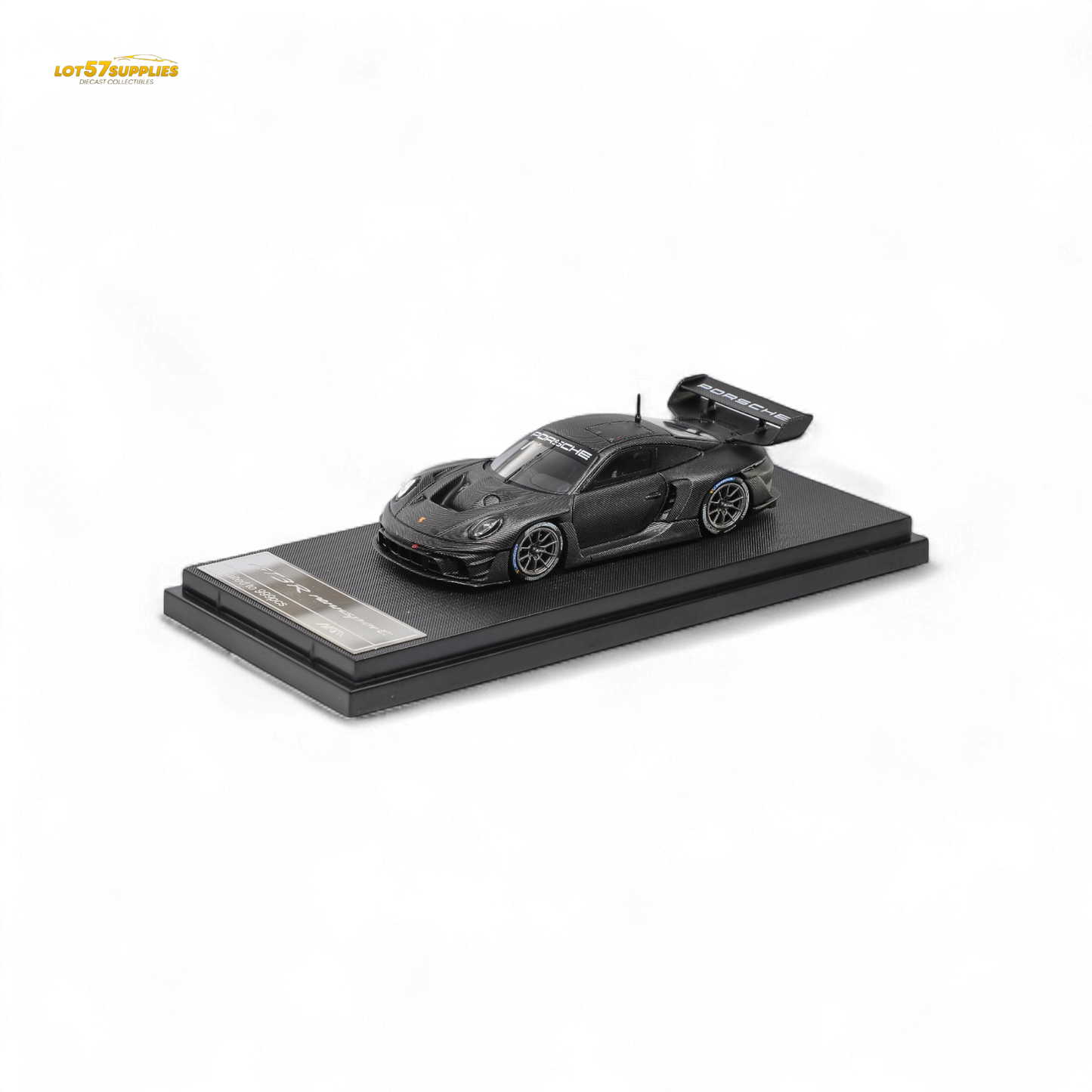 (Pre-Order) HKM 911 (992) GT3 R Rennsport - Full Carbon Black 1:64
