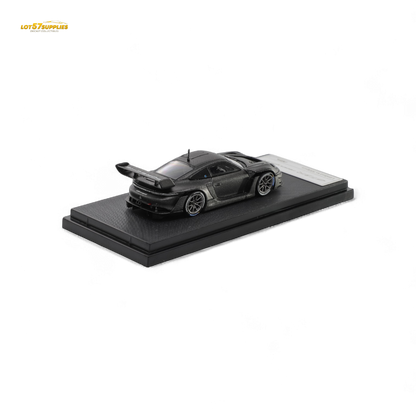 (Pre-Order) HKM 911 (992) GT3 R Rennsport - Full Carbon Black 1:64