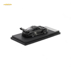 (Pre-Order) HKM 911 (992) GT3 R Rennsport - Full Carbon Black 1:64 - Collectors World Toys