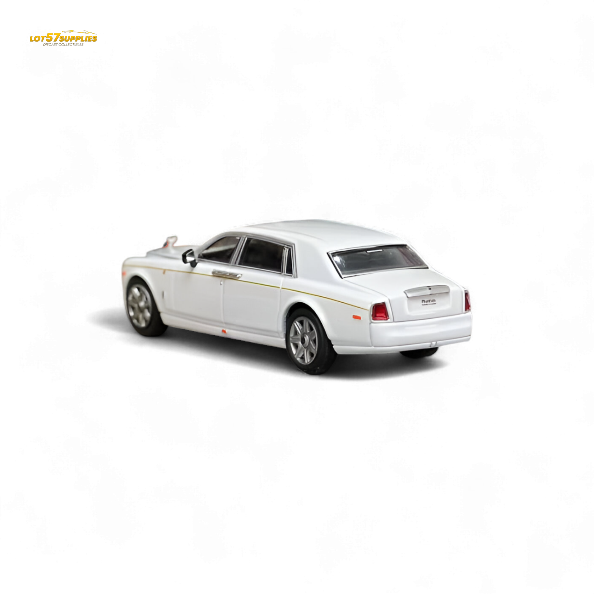 (Pre-Order) Street Weapon SW Rolls-Royce Phantom VII - White 1:64 Secondary image