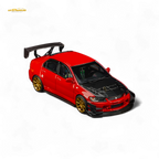 (Pre-Order) Findclassically Mitsubishi 9th Generation - Red - Carbon Hood 1:64