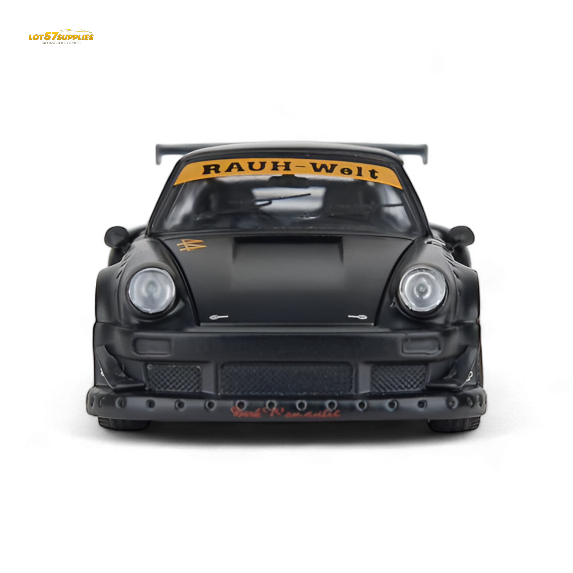 (Pre-Order) Model Model Porsche RWB 993 - Stella Artois #44 Matte Black 1:64