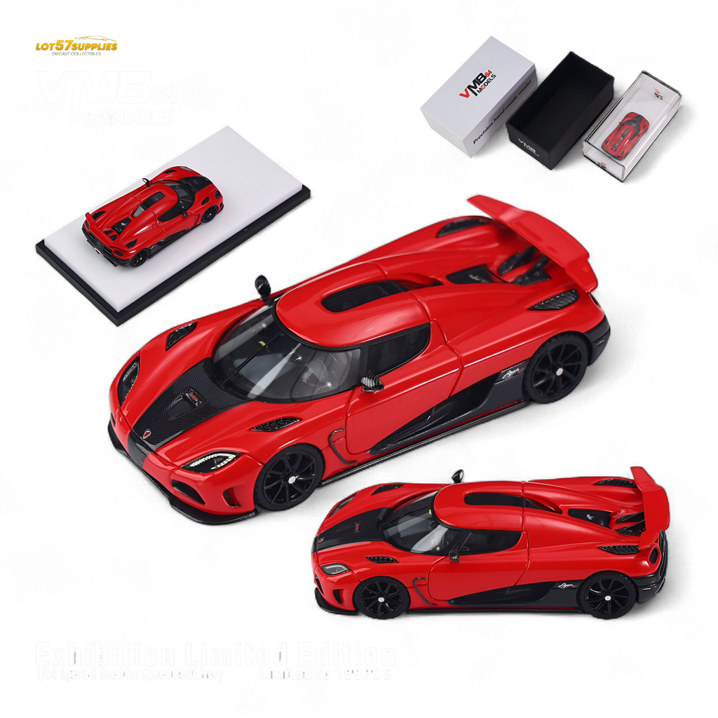 VMB Agera R - Need for Speed Red Foshan Exhibition Limited Edition 1:64