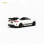 (Pre-Order) Motorhelix Civic Type R FL5 - HKS White 1:64