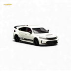 (Pre-Order) Motorhelix Civic Type R FL5 - HKS White 1:64