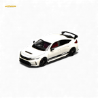 (Pre-Order) Motorhelix Civic Type R FL5 - HKS White 1:64