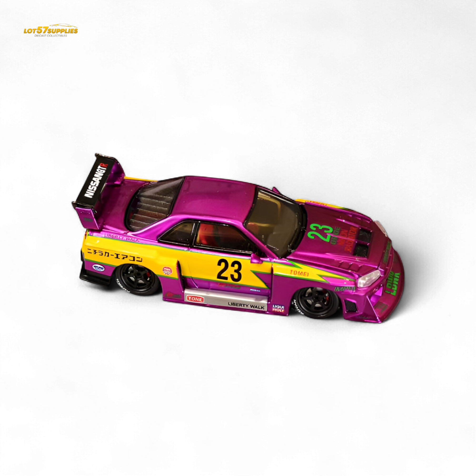 (Pre-Order) Street Weapon LBWK ER34 - Chromed Purple Special Edition - 1:64
