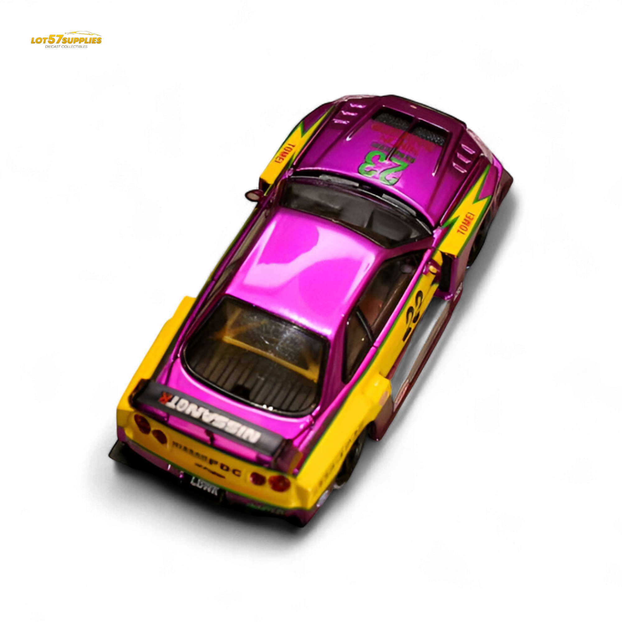(Pre-Order) Street Weapon LBWK ER34 - Chromed Purple Special Edition - 1:64