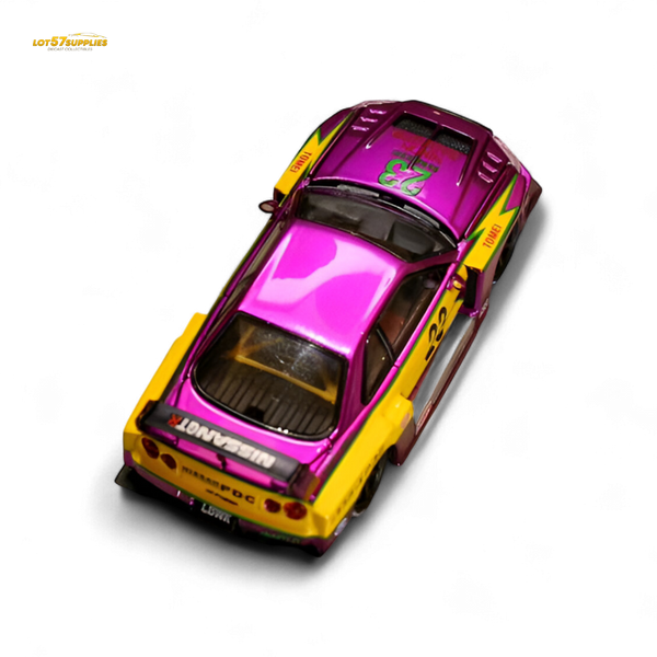 (Pre-Order) Street Weapon LBWK ER34 - Chromed Purple Special Edition - 1:64