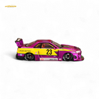 (Pre-Order) Street Weapon LBWK ER34 - Chromed Purple Special Edition - 1:64