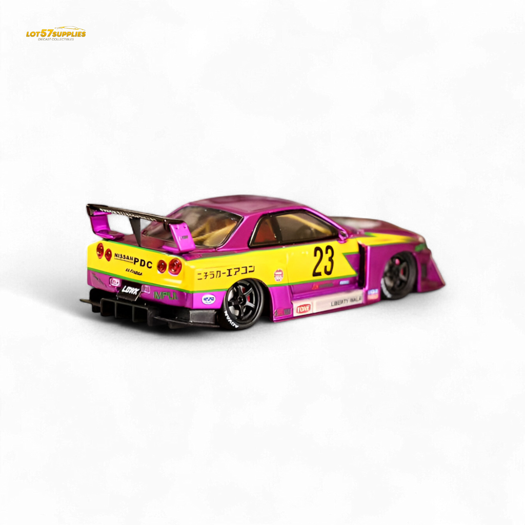 (Pre-Order) Street Weapon LBWK ER34 - Chromed Purple Special Edition - 1:64