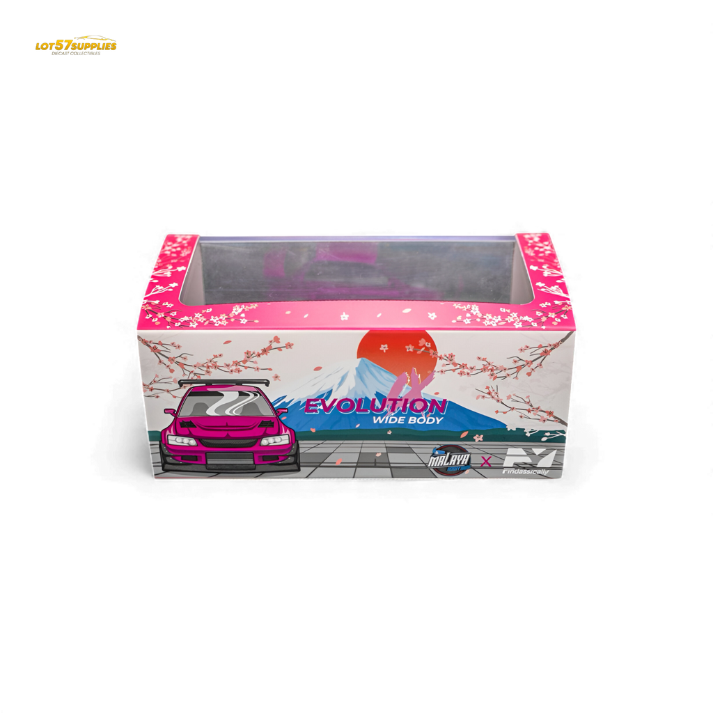 (Pre-Order) Findclassically Mitsubishi 9th Generation - Flash Pink 1:64