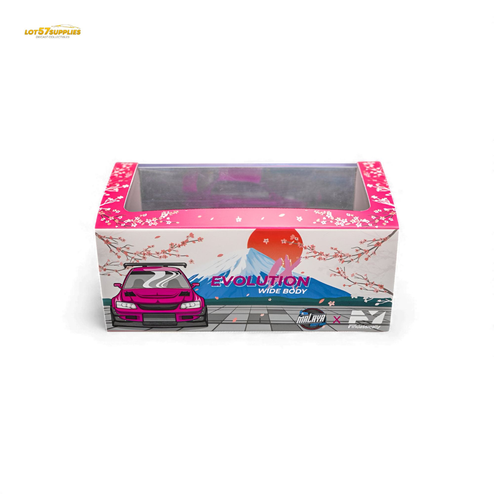 (Pre-Order) Findclassically Mitsubishi 9th Generation - Flash Pink 1:64
