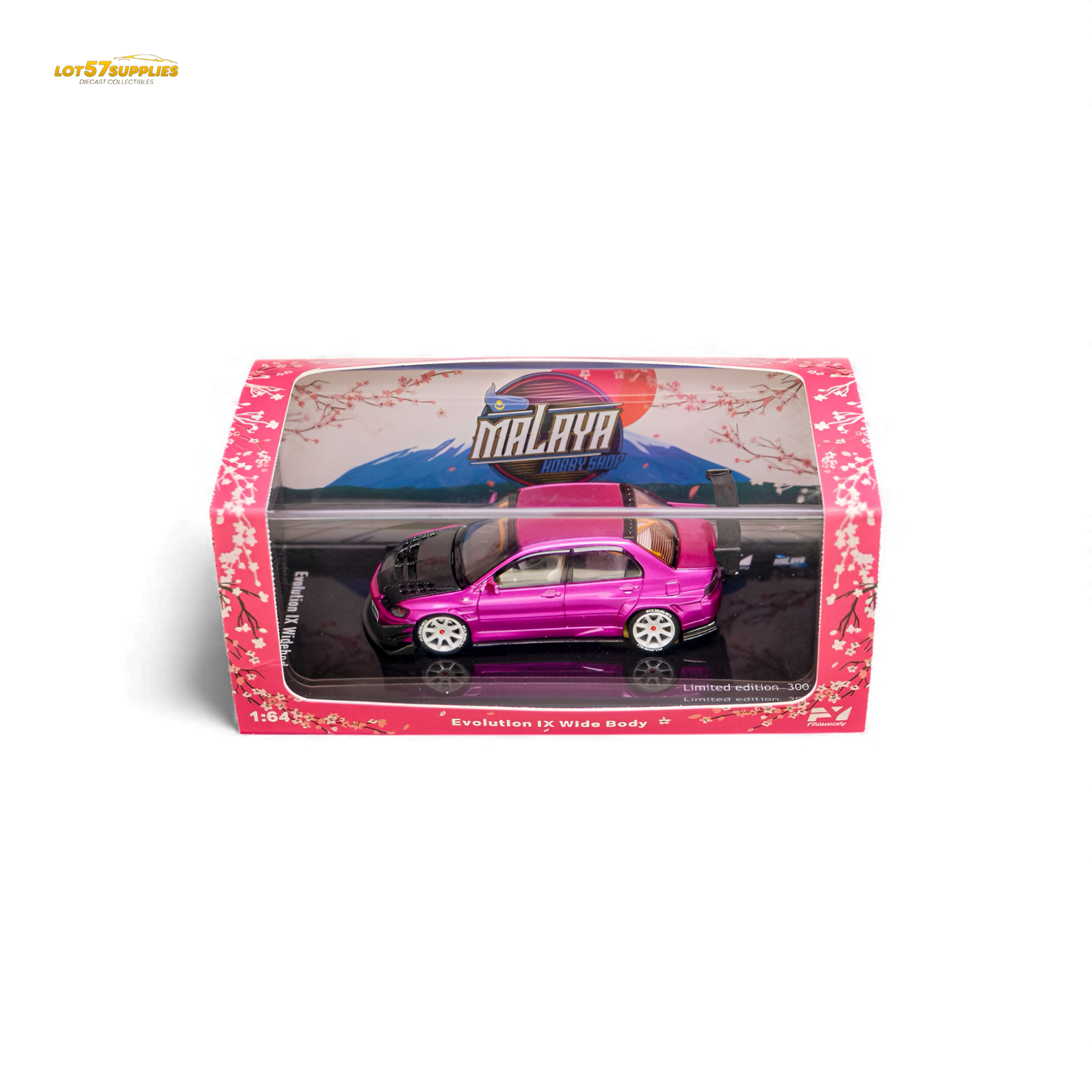 (Pre-Order) Findclassically Mitsubishi 9th Generation - Flash Pink 1:64