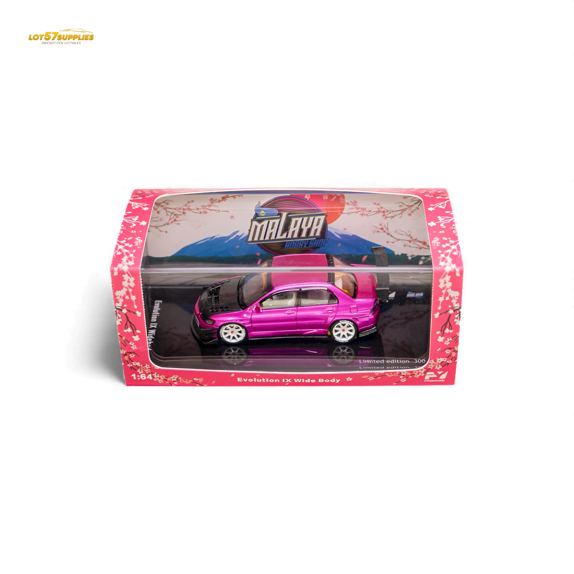 (Pre-Order) Findclassically Mitsubishi 9th Generation - Flash Pink 1:64