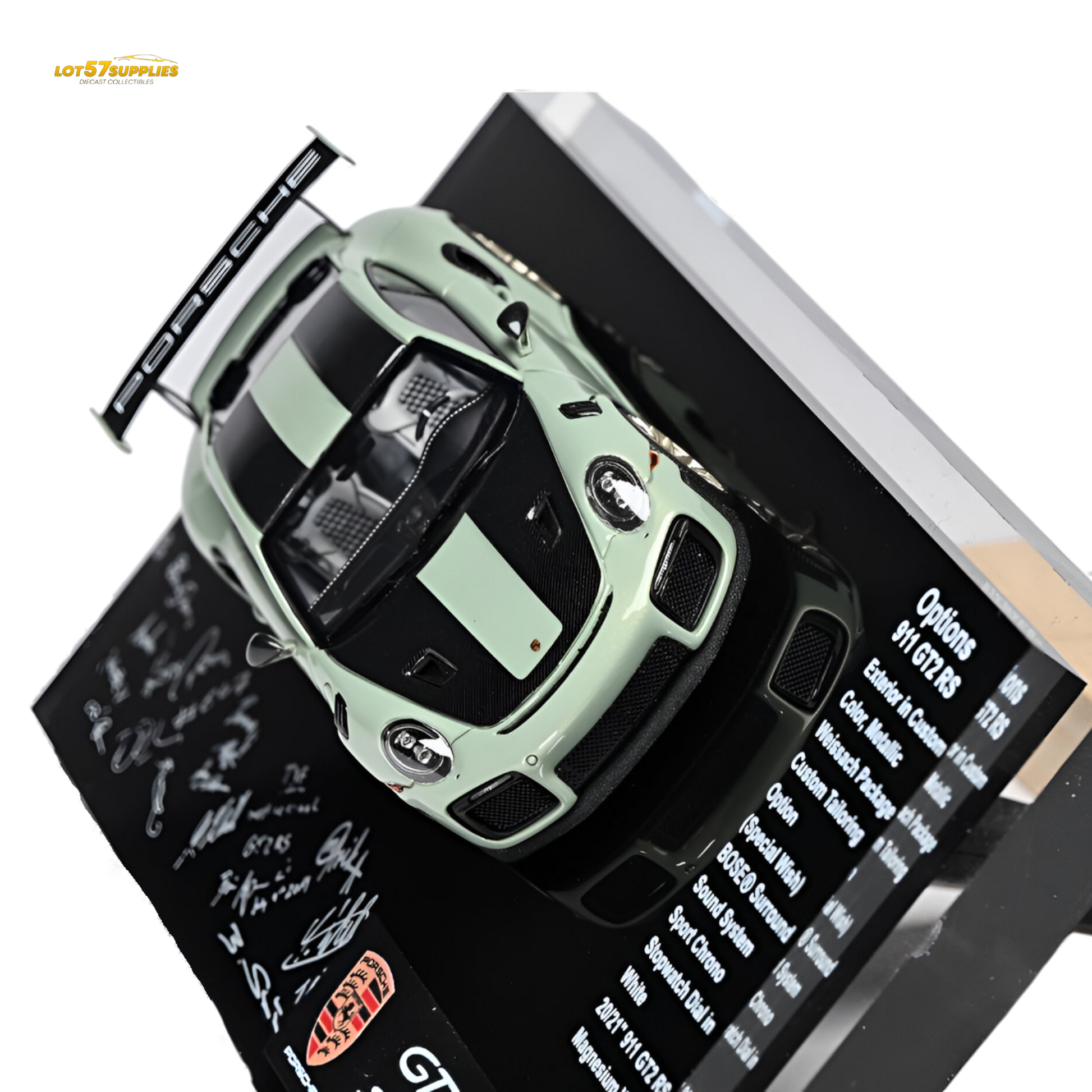 (Pre-Order) DMH Porsche 911 GT2 RS - Urban Bamboo 1:64 Limited to 150 Pcs