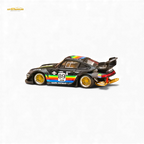 (Pre-Order) Street Weapon RWB 993 - Matte Black Apple Livery - Low Tail 1:64
