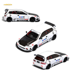 (Pre-Order) Et Model Civic EG6 - Mobil 1# Livery Carbon Cover 1:64
