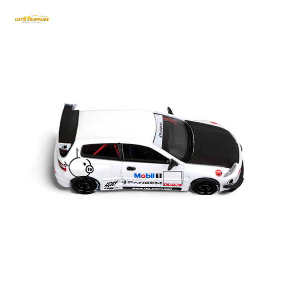 (Pre-Order) Et Model Civic EG6 - Mobil 1# Livery Carbon Cover 1:64