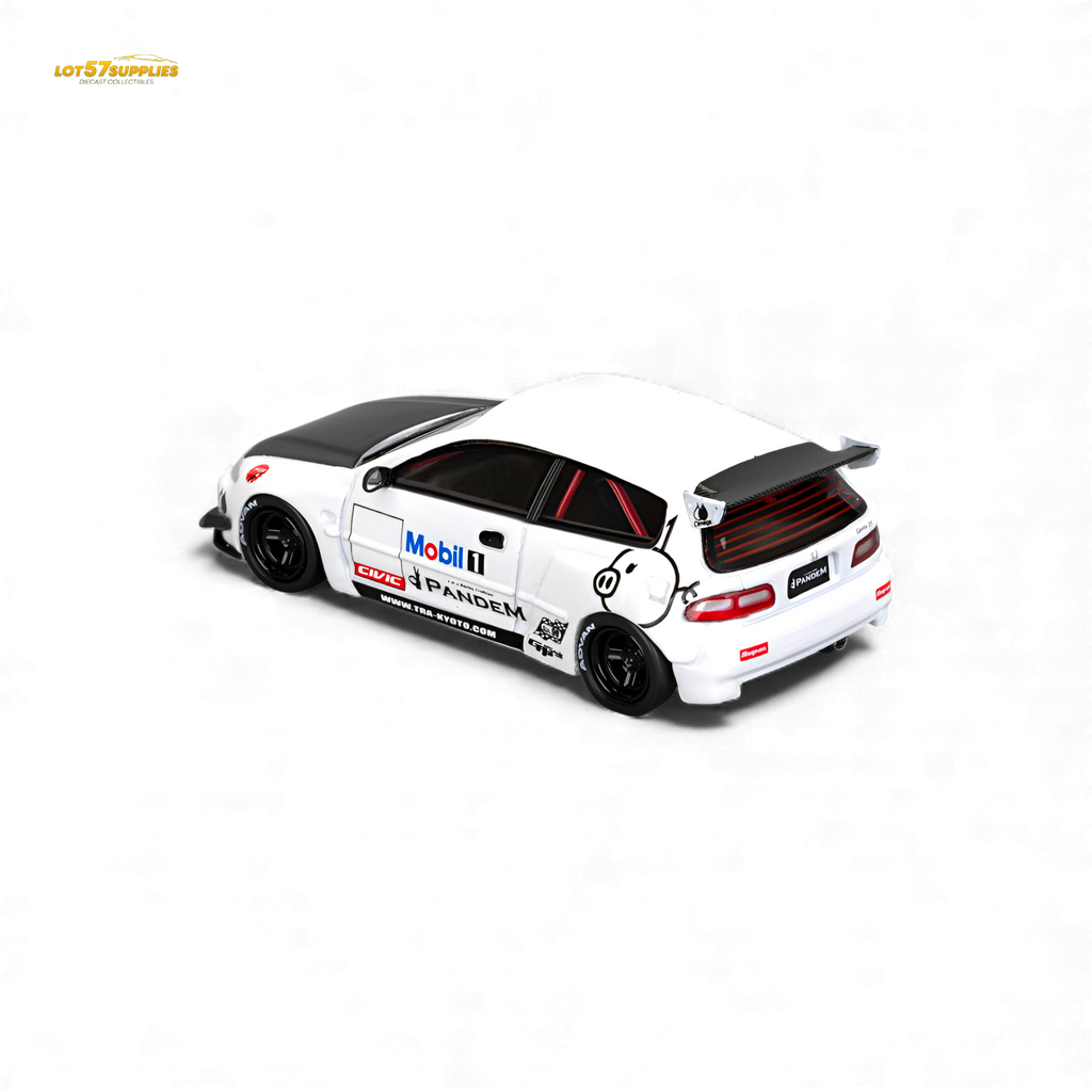 (Pre-Order) Et Model Civic EG6 - Mobil 1# Livery Carbon Cover 1:64