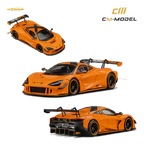 (Pre-Order) CM Model McLaren 720SGT3X - Papaya Orange 1:64