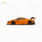 (Pre-Order) CM Model McLaren 720SGT3X - Papaya Orange 1:64