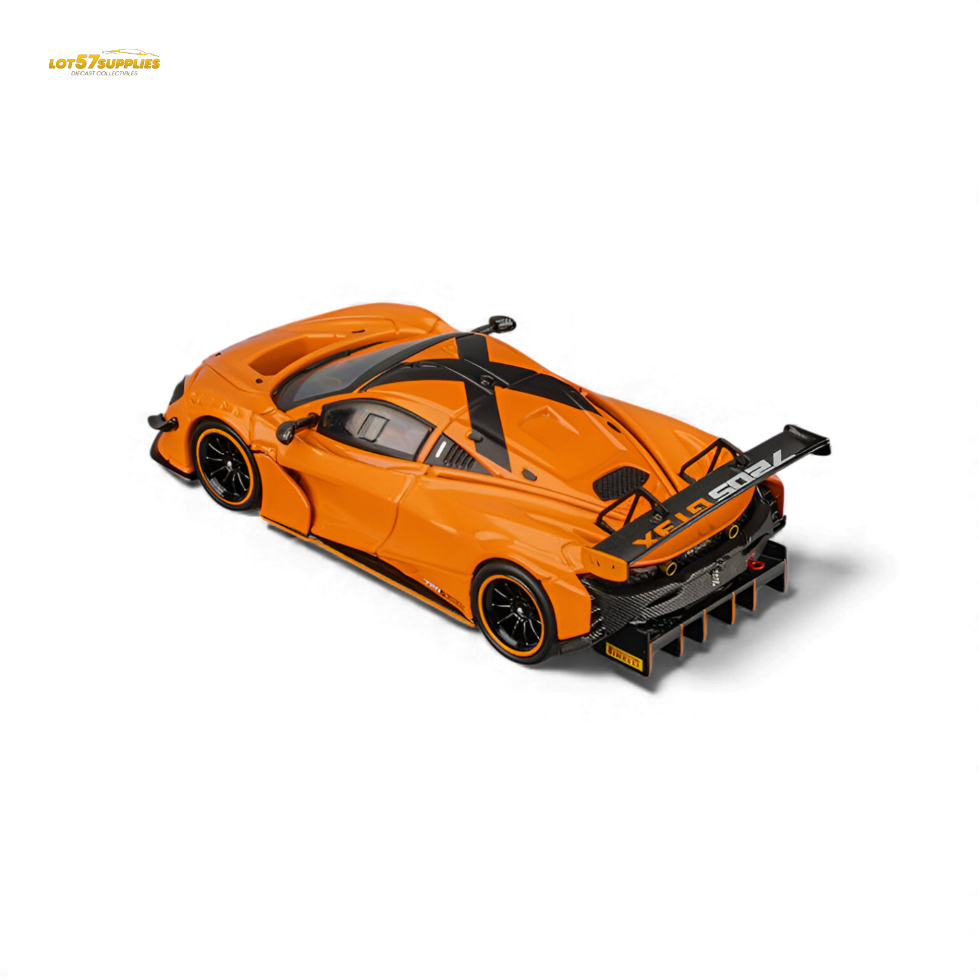 (Pre-Order) CM Model McLaren 720SGT3X - Papaya Orange 1:64