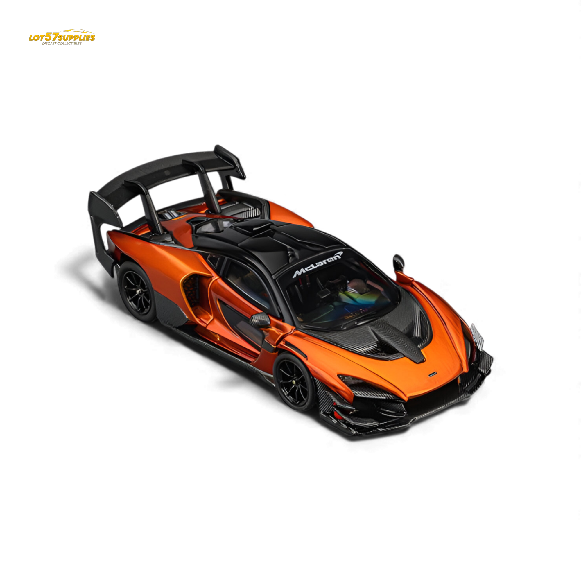 (Pre-Order) CM Model McLaren Senna GTR - Volcano Orange 1:64