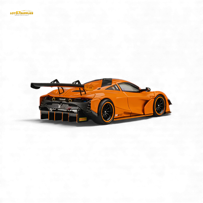 (Pre-Order) CM Model McLaren 720SGT3X - Papaya Orange 1:64