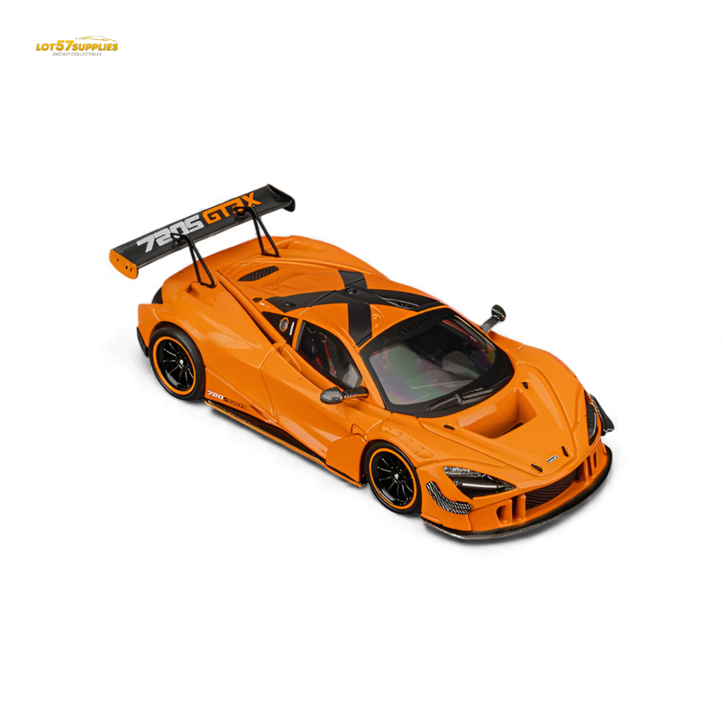 (Pre-Order) CM Model McLaren 720SGT3X - Papaya Orange 1:64