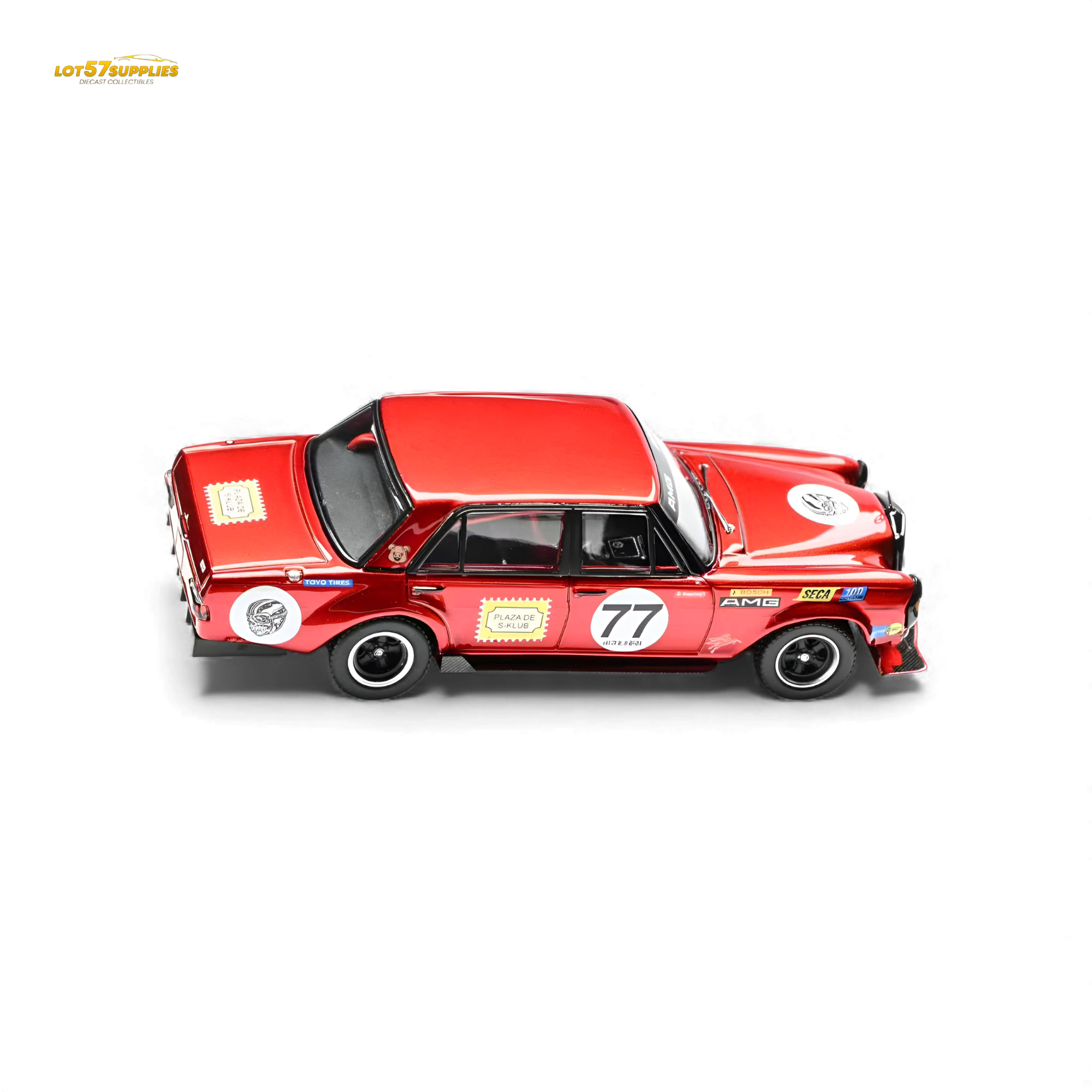 (Pre-Order) Glory Model Mercedes-Benz W205 C63 - Red Pig Tribute 1:64
