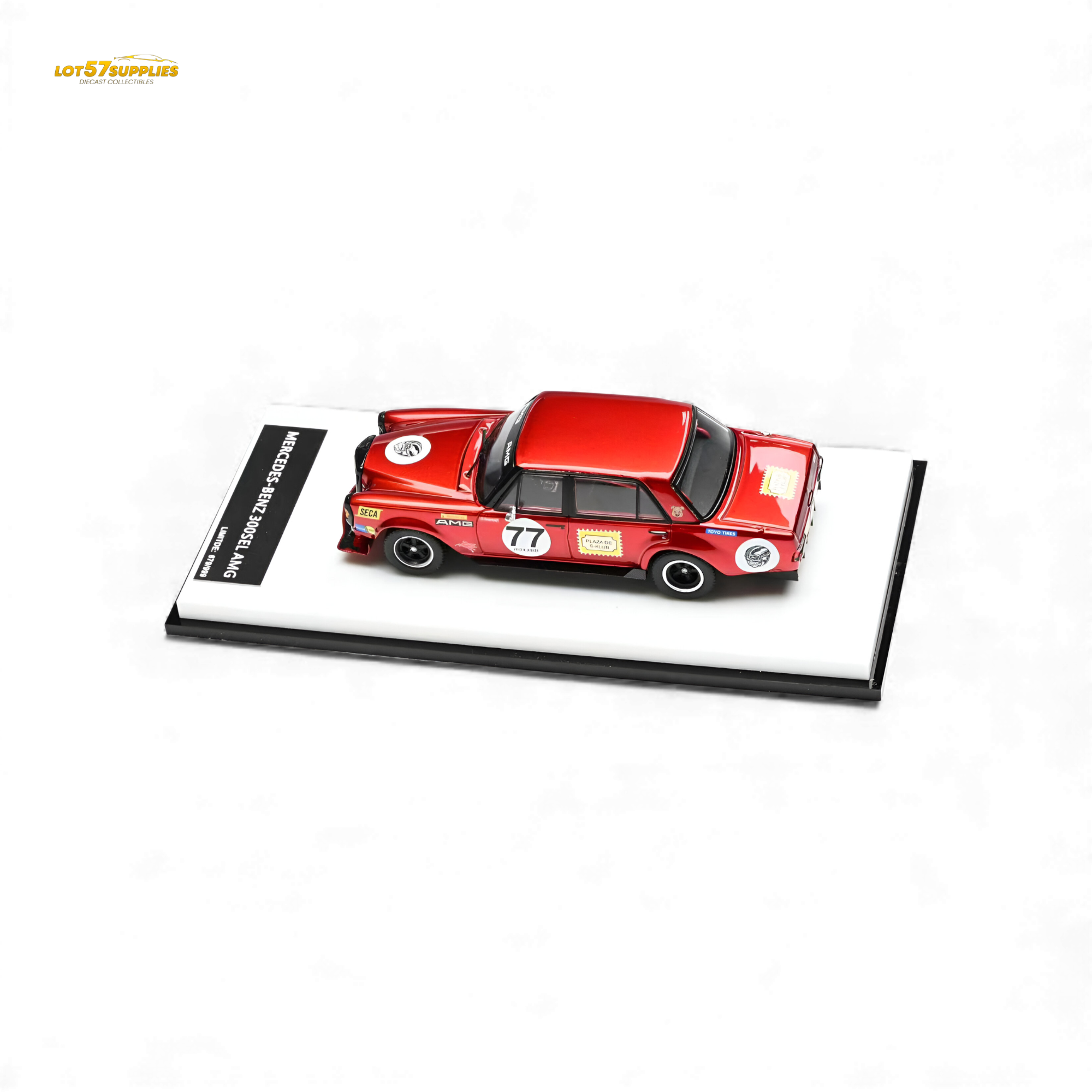 (Pre-Order) Glory Model Mercedes-Benz W205 C63 - Red Pig Tribute 1:64