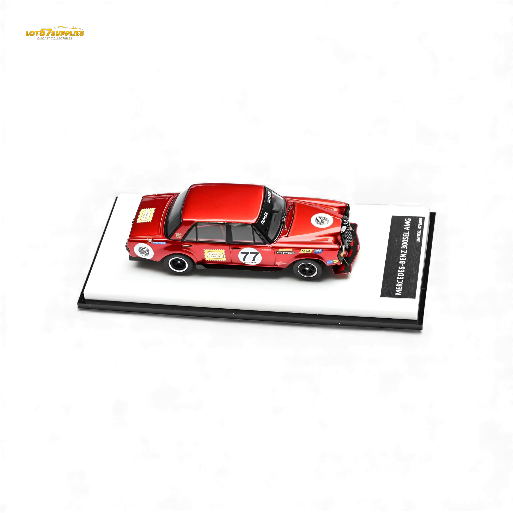 (Pre-Order) Glory Model Mercedes-Benz W205 C63 - Red Pig Tribute 1:64