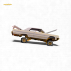 (Pre-Order) Fine Works64 Chevrolet Impala - Metallic Platinum Luxury - 1:64