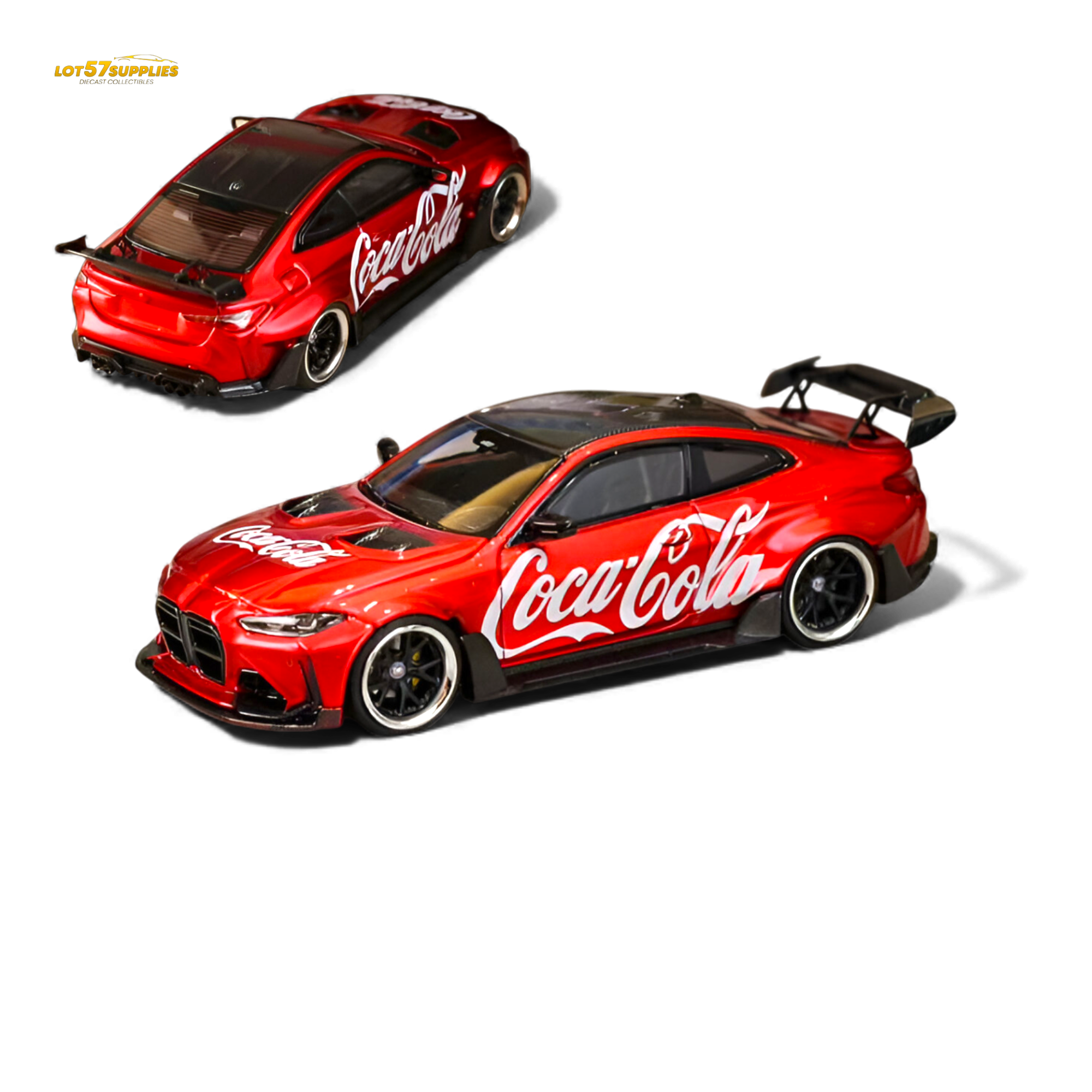 (Pre-Order) Ghost Player BMW G82 M4 Wide-Body Modified - Coca Cola 1:64
