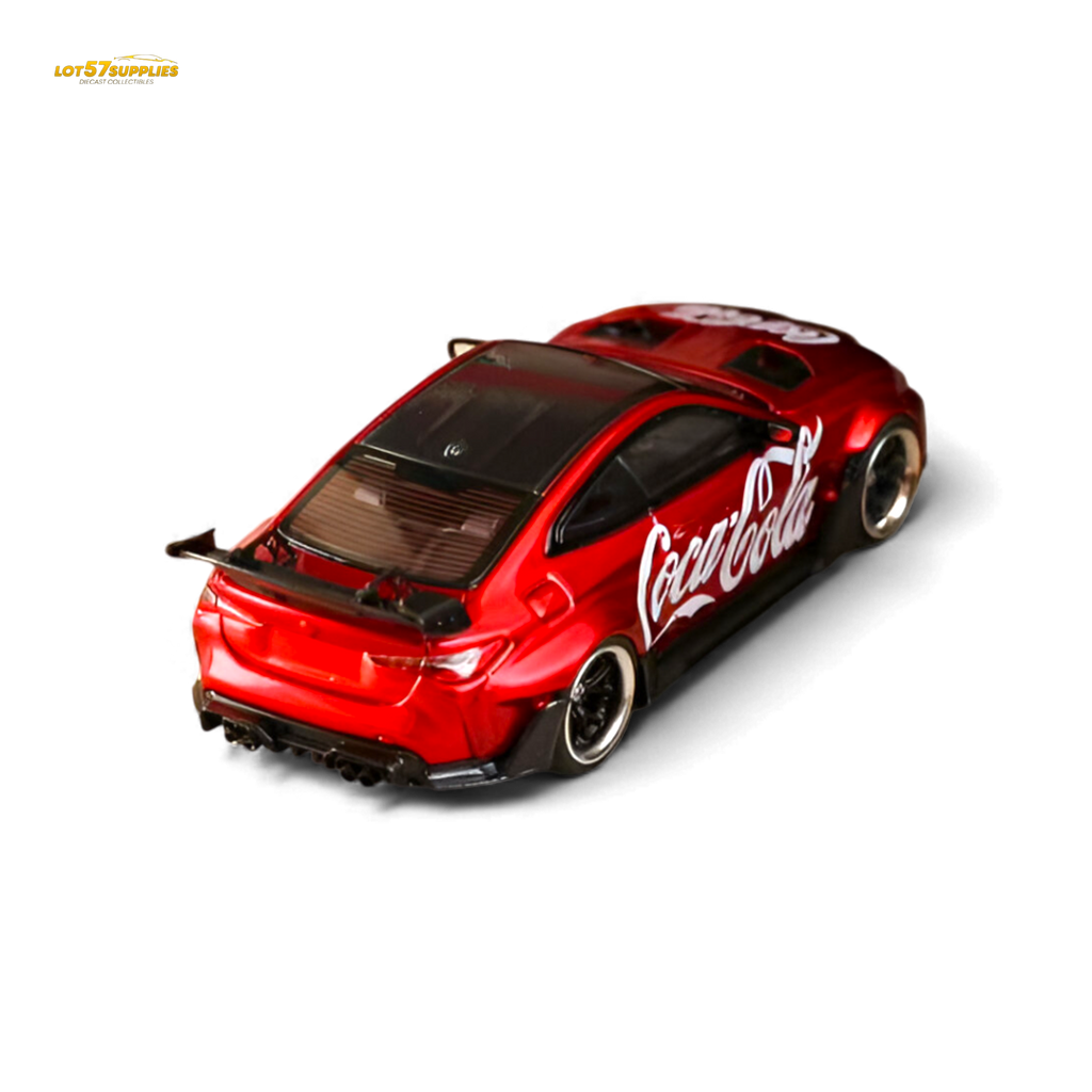(Pre-Order) Ghost Player BMW G82 M4 Wide-Body Modified - Coca Cola 1:64