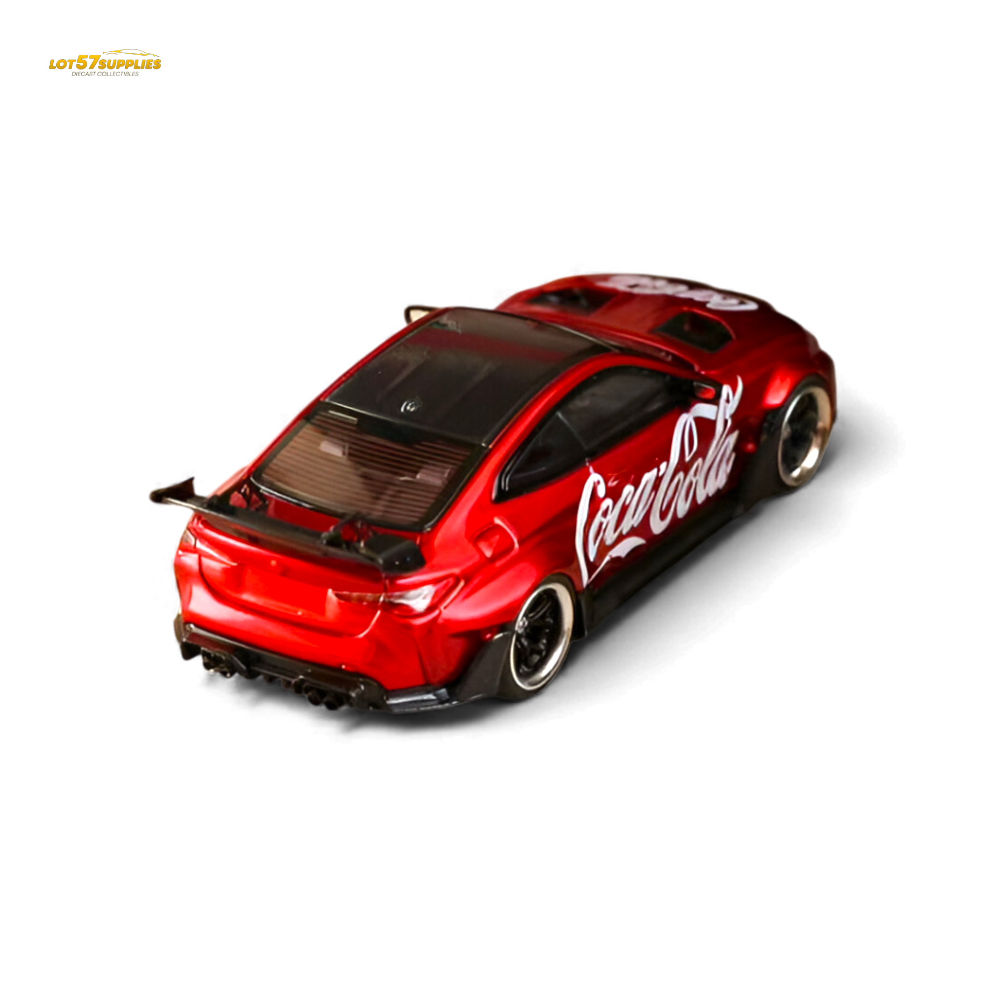 (Pre-Order) Ghost Player BMW G82 M4 Wide-Body Modified - Coca Cola 1:64