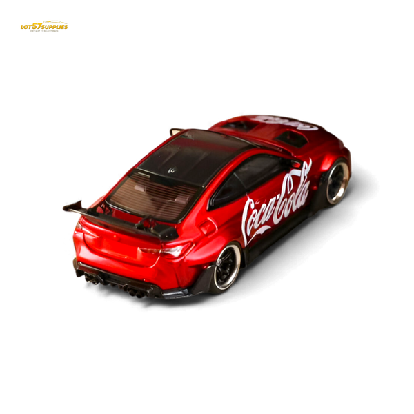 (Pre-Order) Ghost Player BMW G82 M4 Wide-Body Modified - Coca Cola 1:64