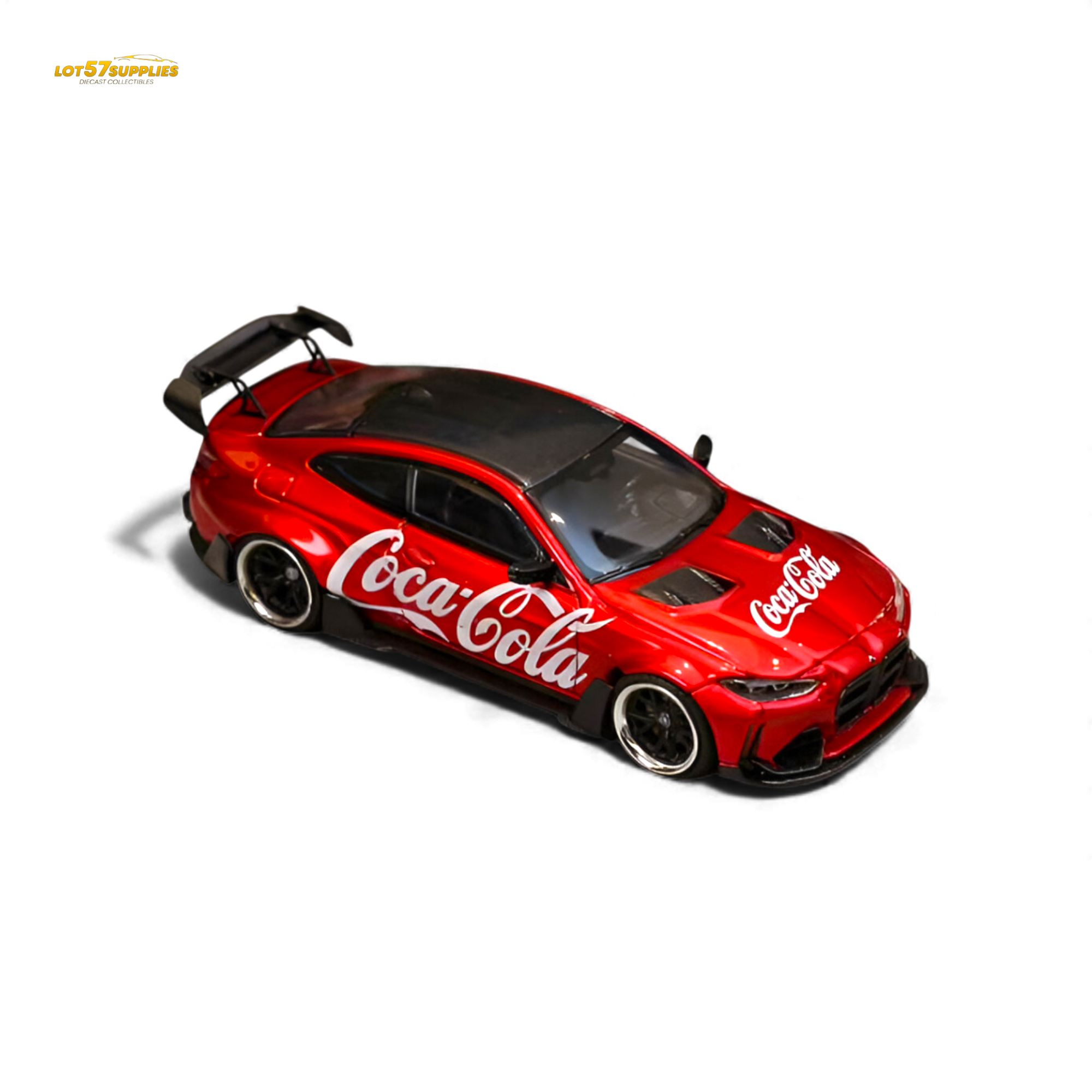 (Pre-Order) Ghost Player BMW G82 M4 Wide-Body Modified - Coca Cola 1:64