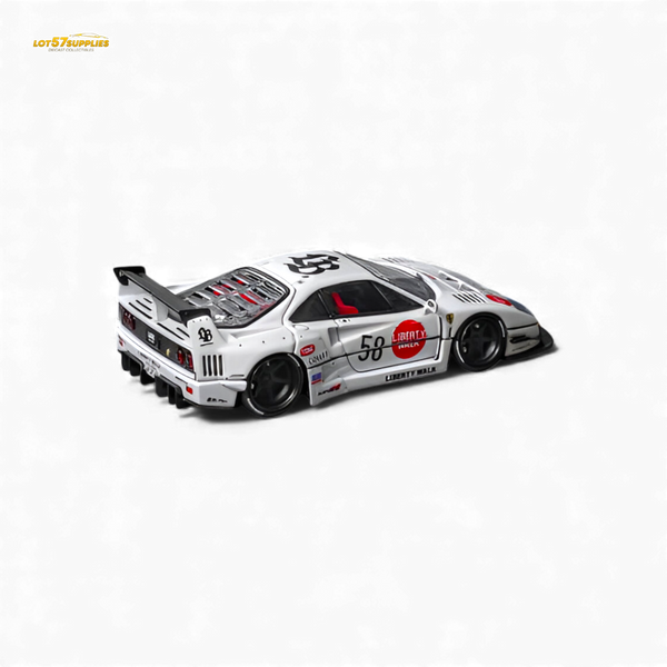 (Pre-Order) Star Models Ferrari F40 LB-Works - White Collet 58# 1:64