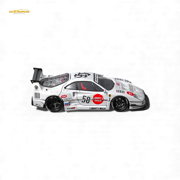 (Pre-Order) Star Models Ferrari F40 LB-Works - White Collet 58# 1:64