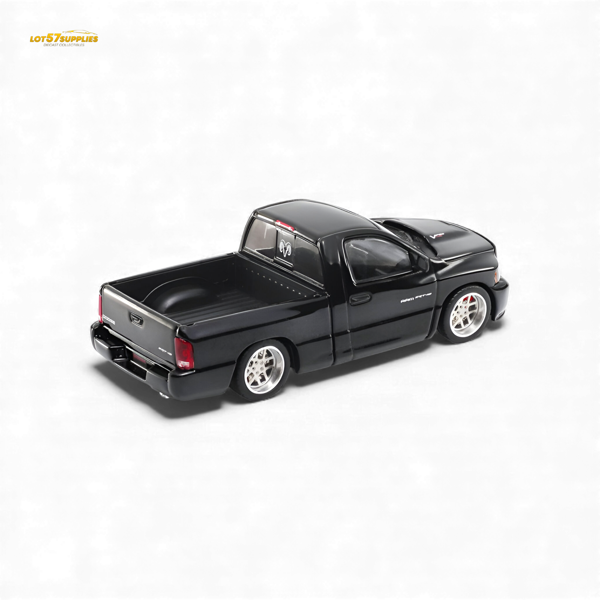 (Pre-Order) GCD Dodge RAM SRT-10 - Black (LHD) 1:64